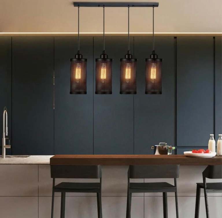 Wayfair kitchen ceiling light, island light, half price, RRP £139. 