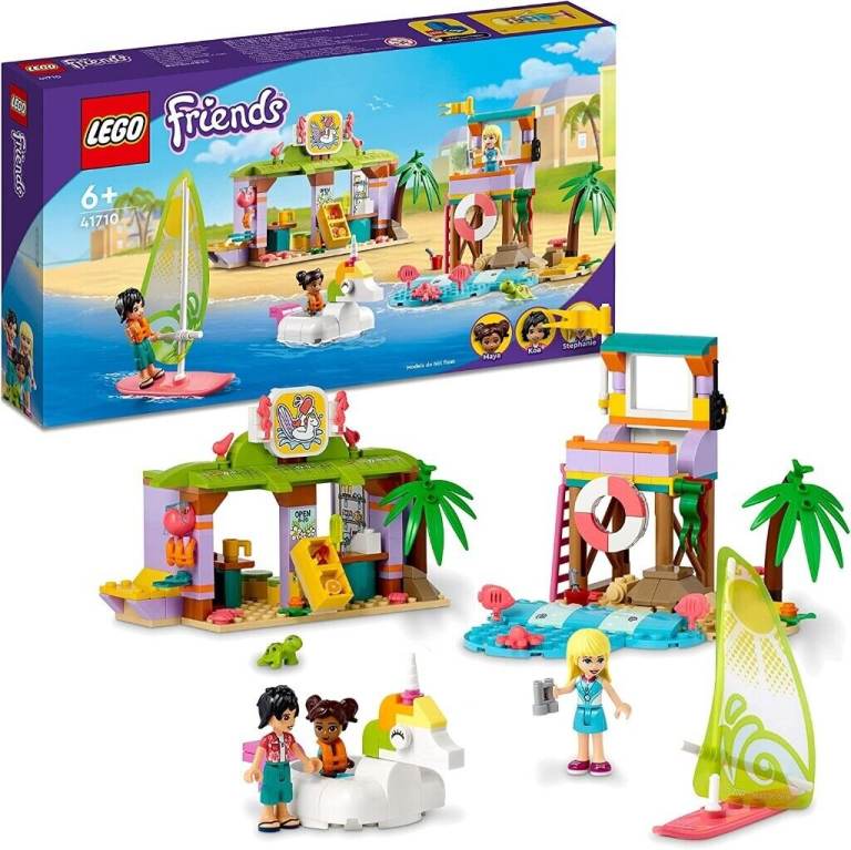 LEGO 41710 Friends Surfer Beach Fun Holiday Set Toy Unicorn Floatie Turtle gift