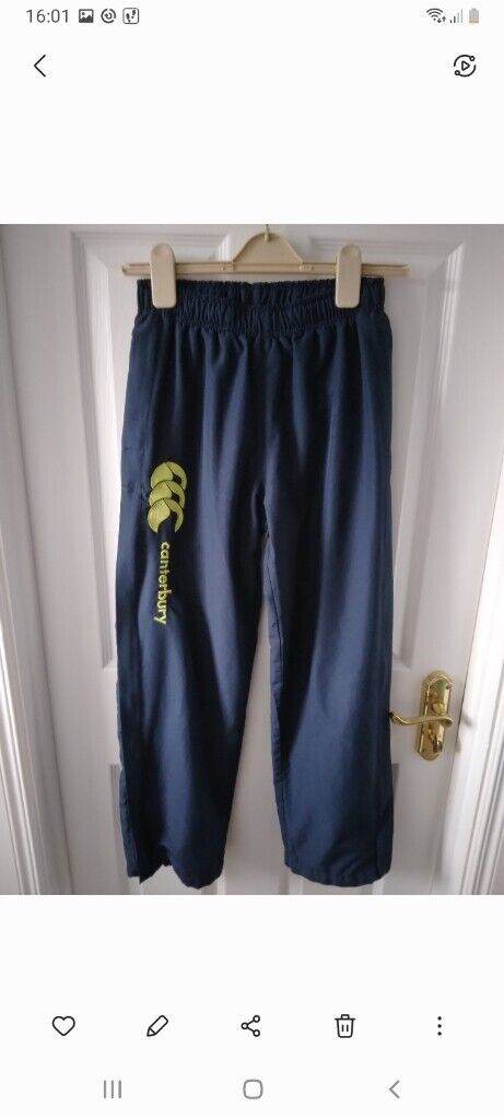 Canterbury open hem stadium pants
