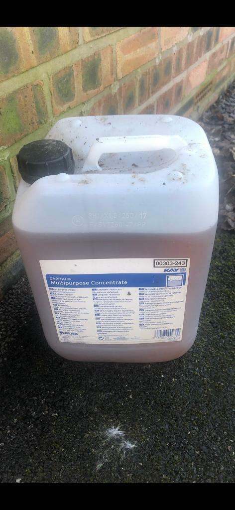 Eco lab 10 litre multi purpose concentrate cleaner