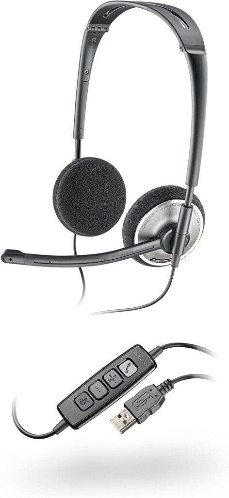 Plantronics Audio 478 PC Folding USB Stereo Headset