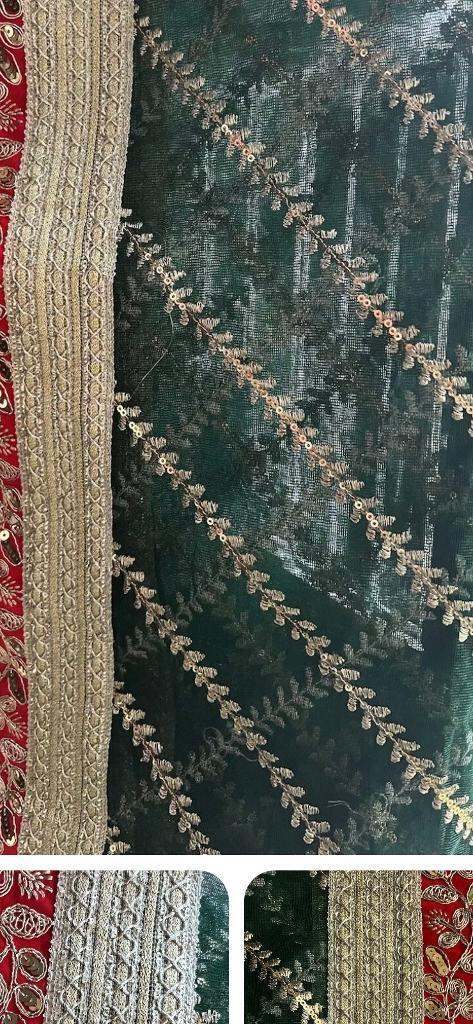 pakistani Asian India wedding Mendi Dupptta for Party 