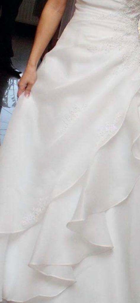 White weeding dress size xs 