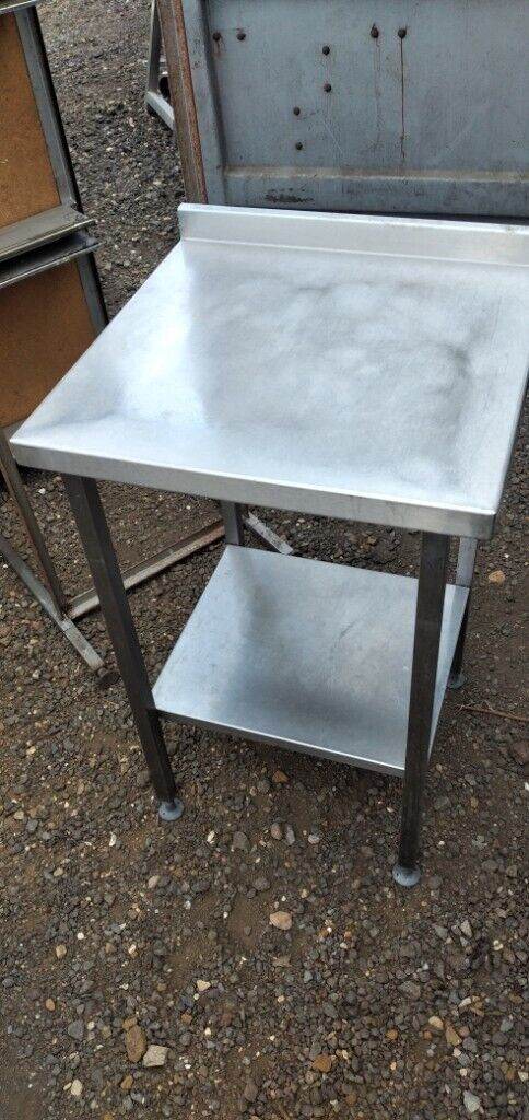 Catering equipment commercial Stainless steel tables sinks racking shelving restaurant kitchen items