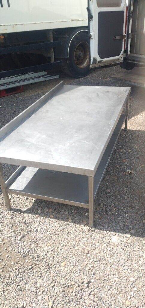 Catering equipment commercial Stainless steel tables sinks racking shelving restaurant kitchen items