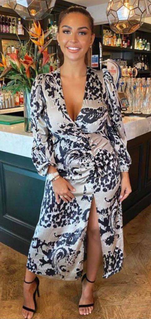 Ax Paris multi colour dress