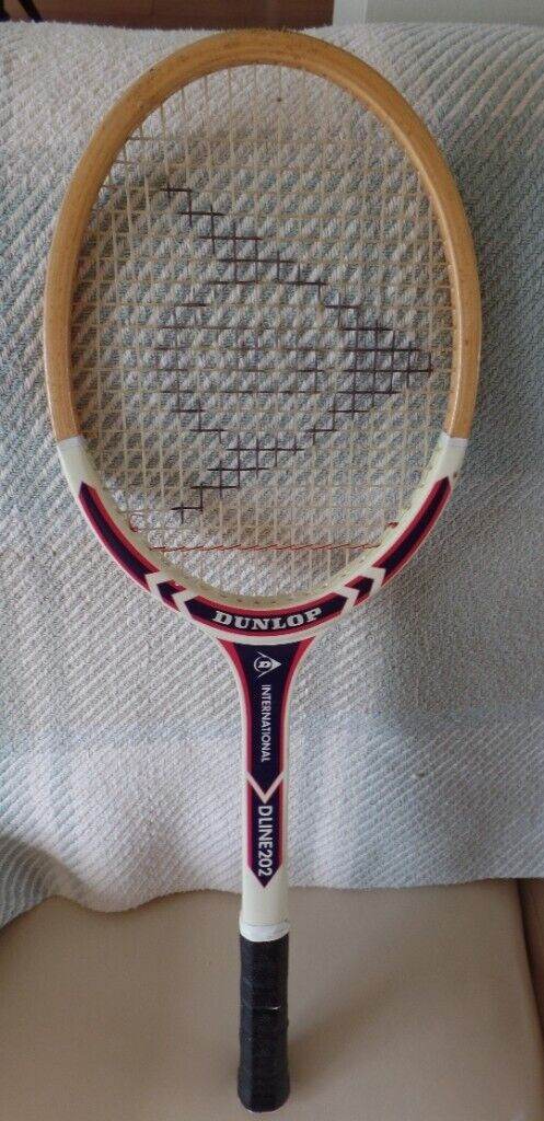 Vintage Tennis Racket & Cover