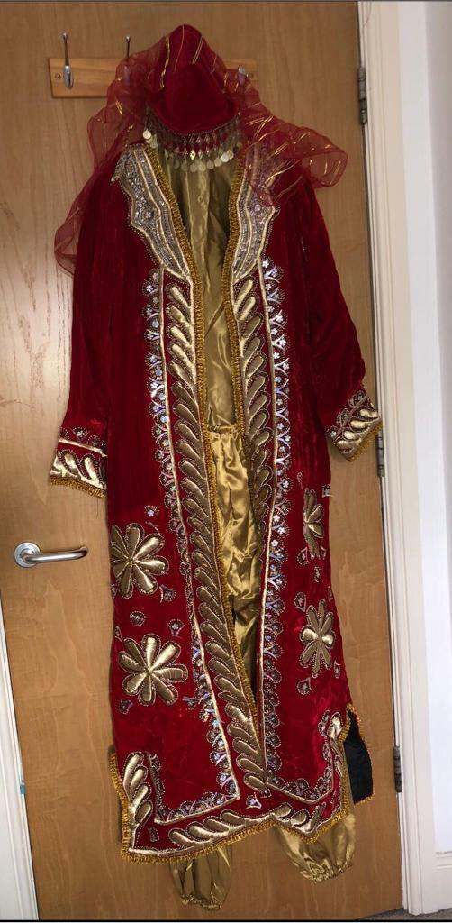 Traditional Wedding Henna Dress - bindallı