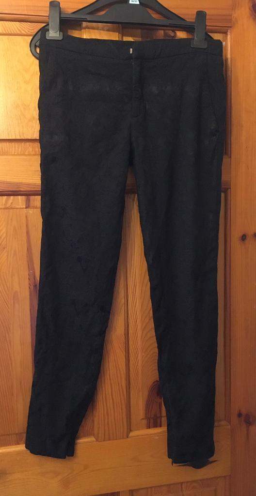 Zara black trousers 