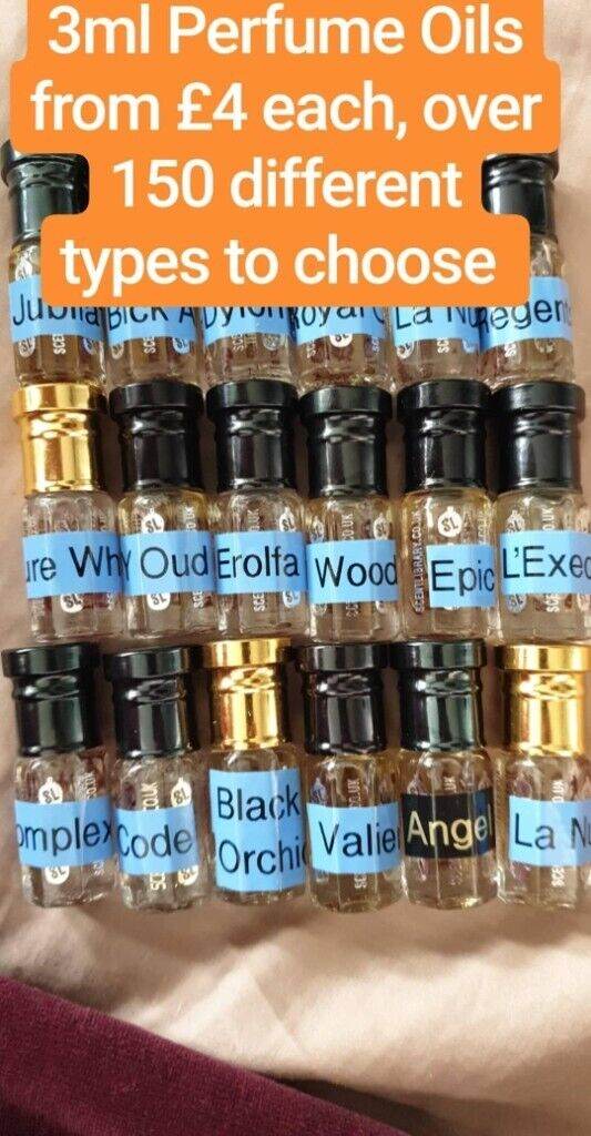 Attar/Perfume oils, over 150 different types Wholesale available also Premium Quality