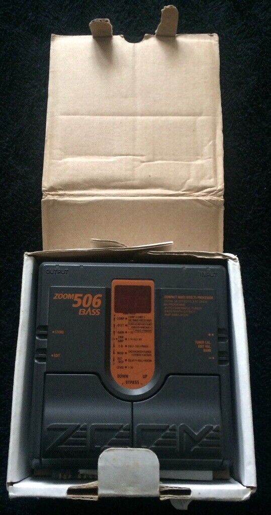 Zoom 506 Bass effects pedal for sale