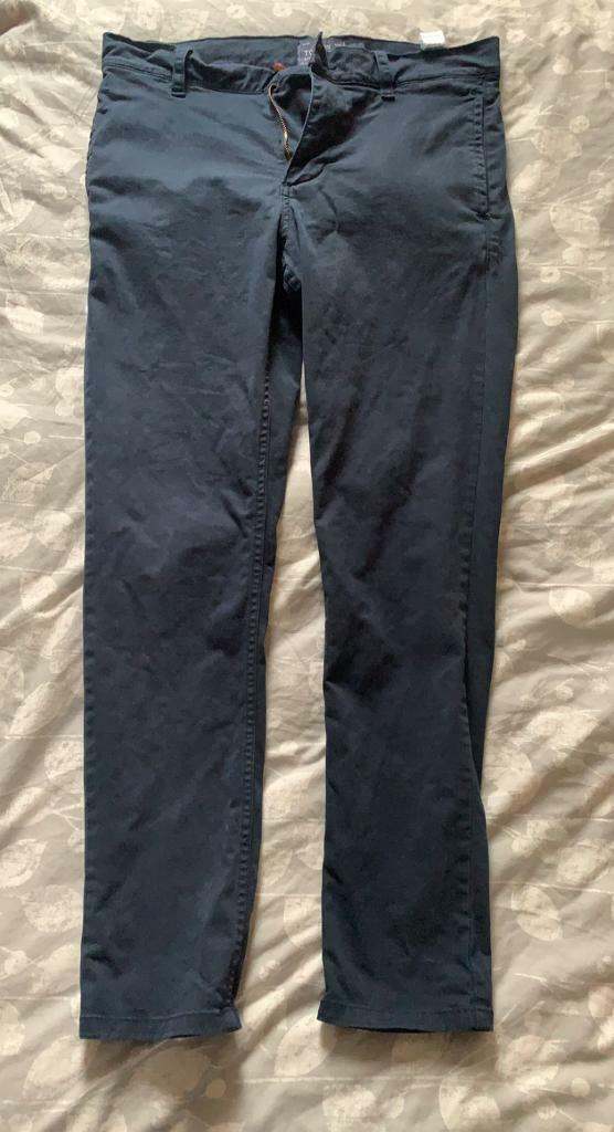 Stretch Skinny Topman Jeans/Chinos Navy £5