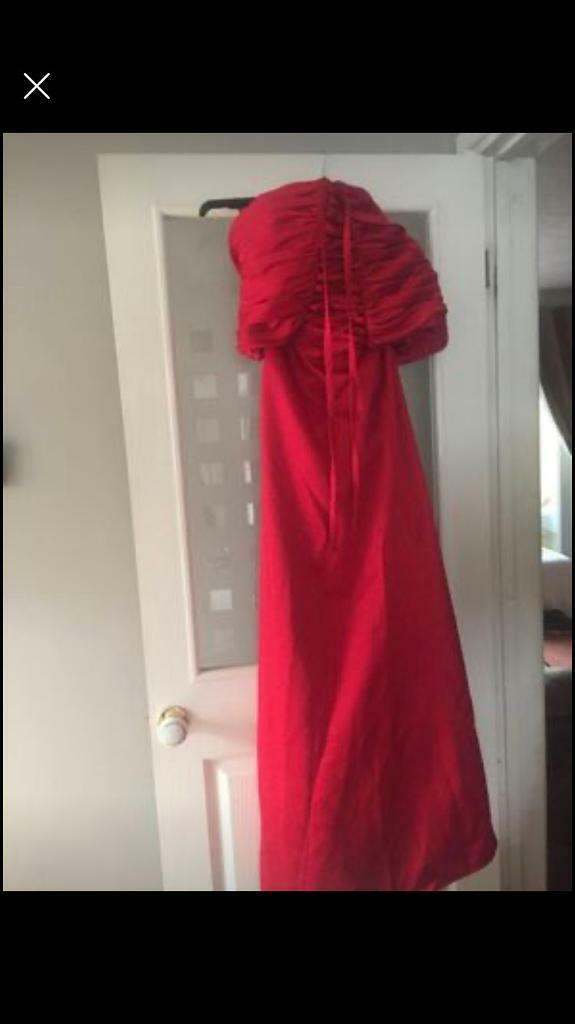 Red prom / bullGown   Size 18