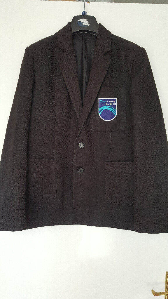 image for SOUTHAMPTON Oasis Academy Lord's Hill BOYS BLACK BLAZER SCHOOL UNIFORM SIZE 10/11 years VERY GOOD CO
