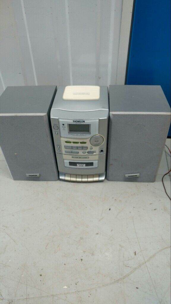 Mini house hifi with tape & cd ppl music beats bass vibes party bedroom kitchen living room