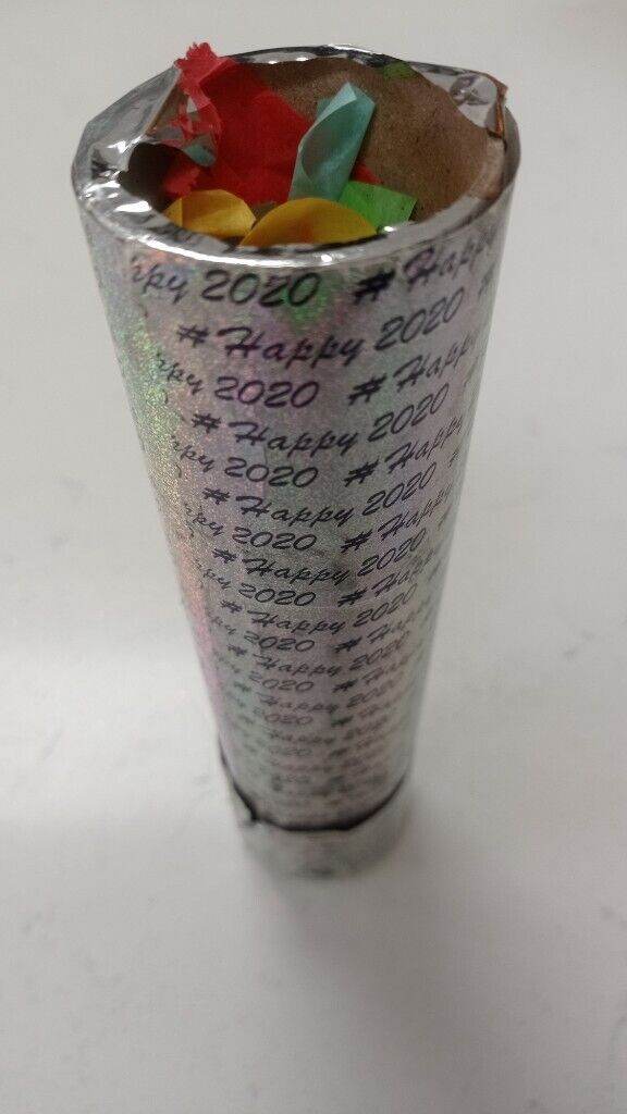 Coloured Confetti in a tube. Chinese newyear New £1 each 