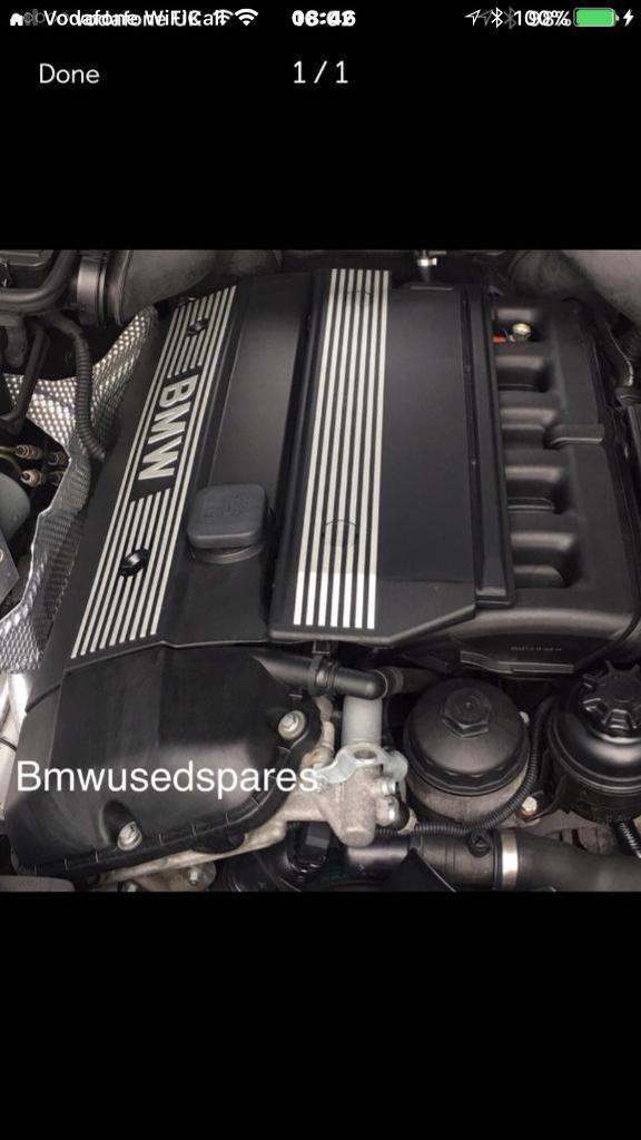 BMW 5 SERIES 2003 E39 525i ENGINE BLOCK 