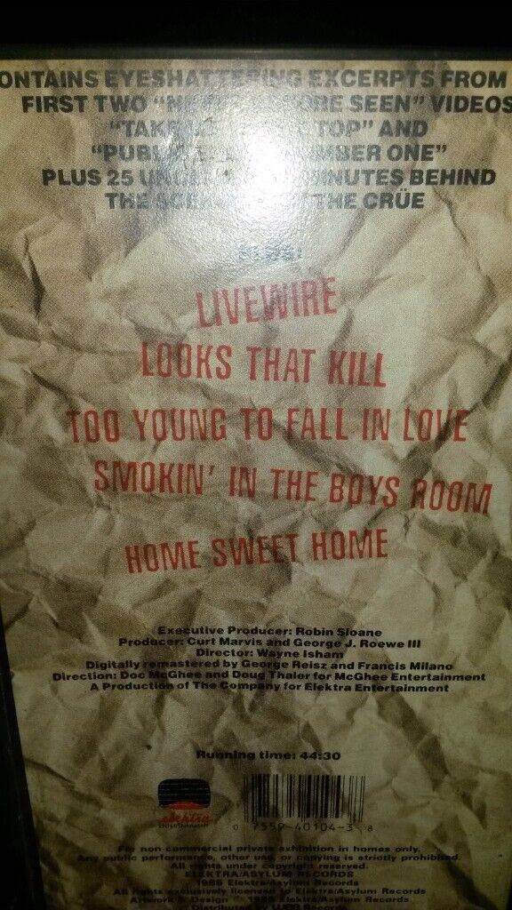 Motley Crue live uncensored 