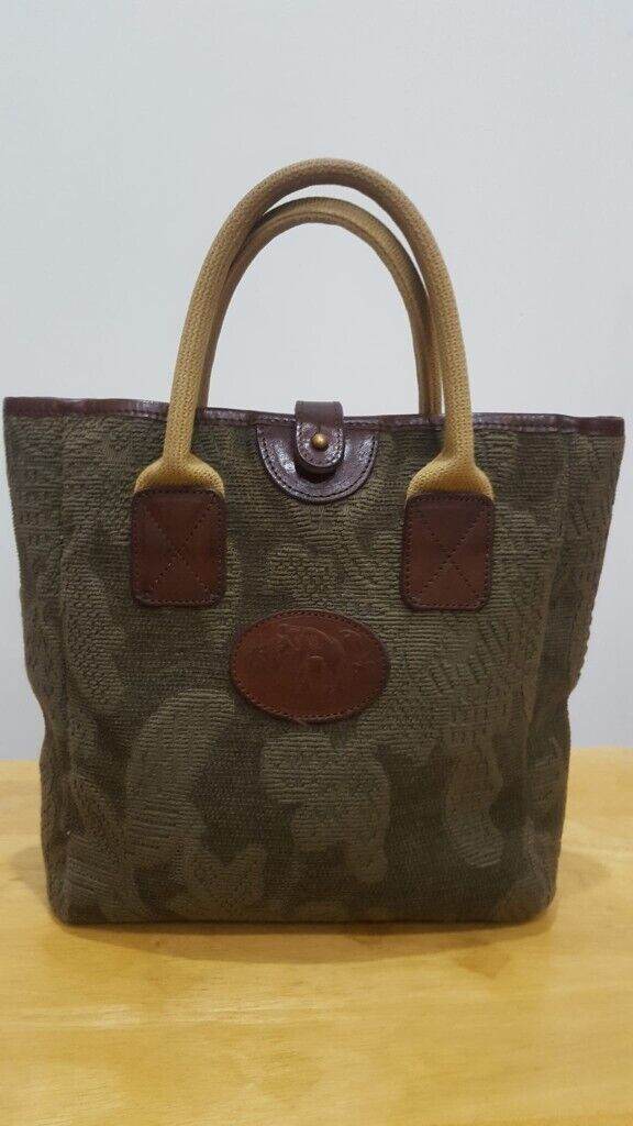 Liz Cox tapestry tote style handbag
