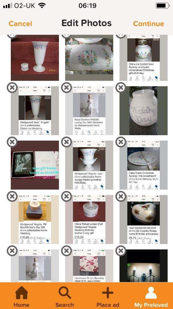 Household items, China, books, curtains, cushion covers, table runner 
