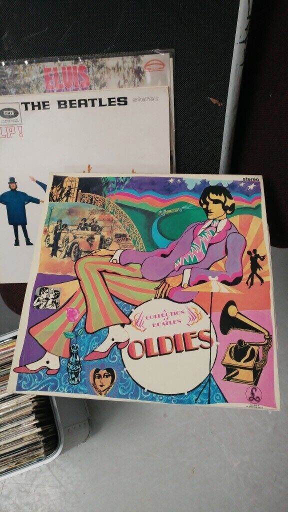 The Beatles Help, free Golden Oldies pop culture history legends music vynl records nastalgia