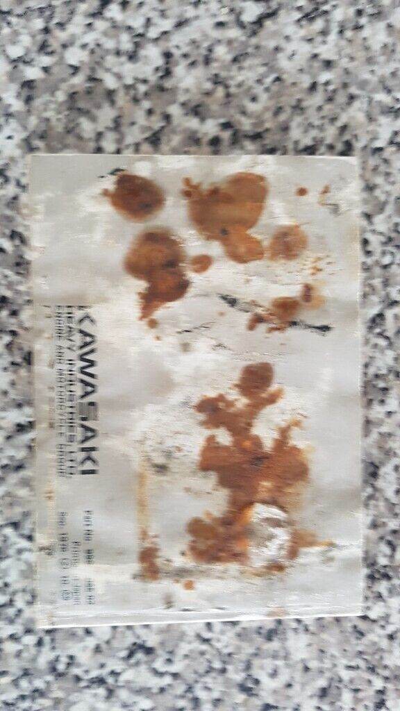 kawasaki z650b1 users book from under seat