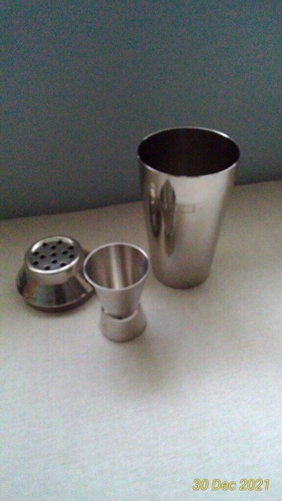 'MARTINI' 3 PIECE S/S COCKTAIL SET