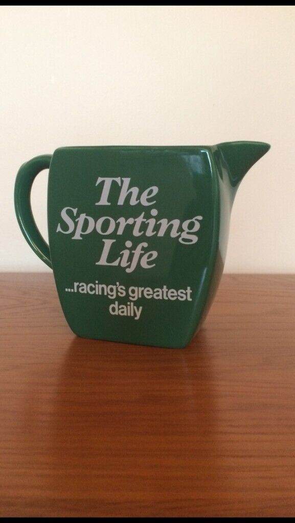 The Sporting Life Pub Water Jug