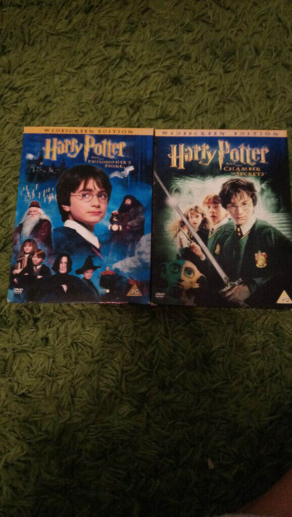 harry potter double disc special edition boxes