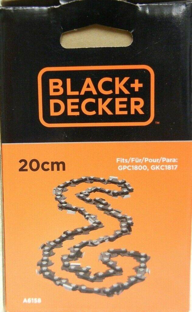 Black & Decker/DeWalt Original 20cm/8inch , chain saw/pruner chain A6158-XJ (New)