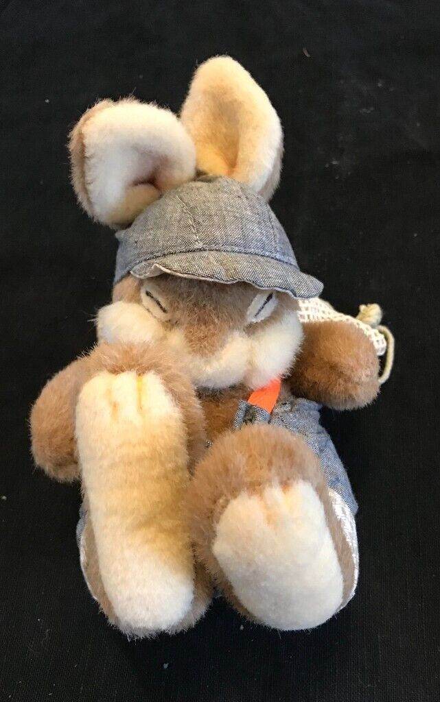 A perfect gift Rabbit sleeping cute cuddly toy and ornament