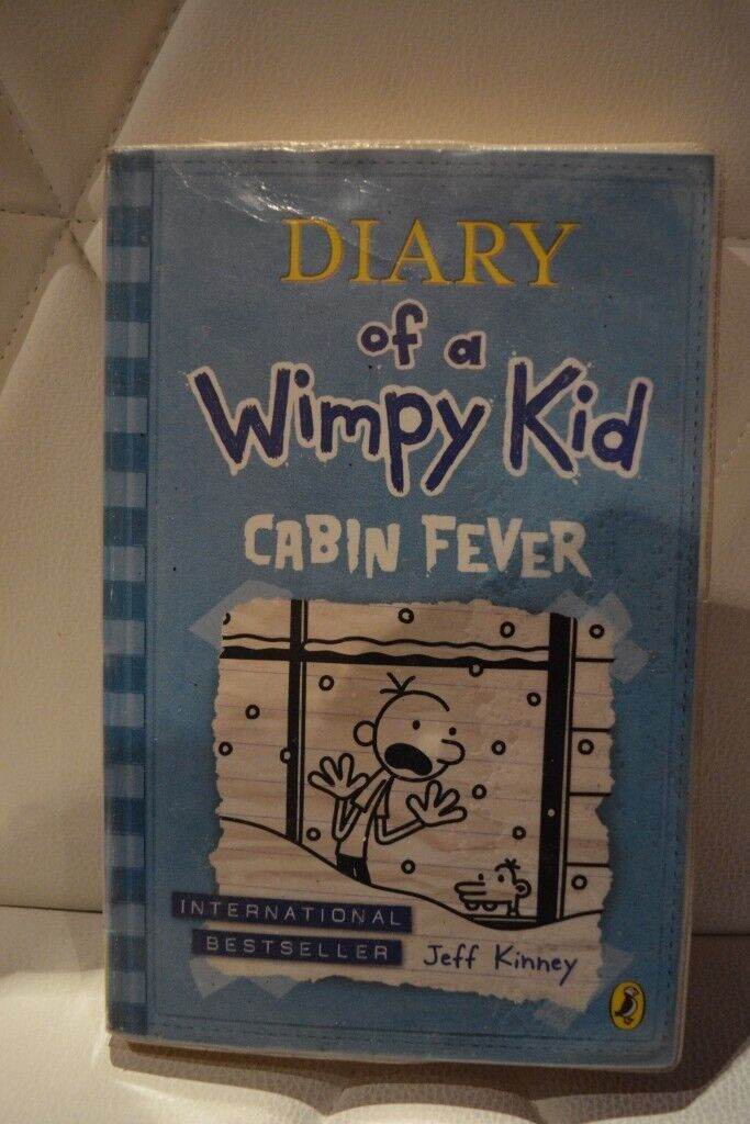 DIARY OF WIMPY KID, CABIN FEVER - J. KINNEY, 2013, PAPERBACK