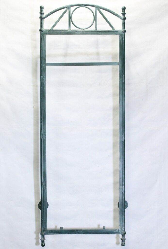 Mirror Wrought Iron Mirror Frame Vintage 1970's UK Made