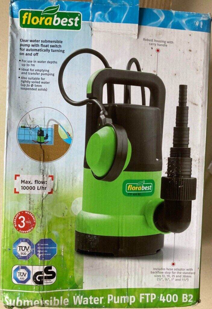 FLORABEST Submersible Water Pump FTP400D3