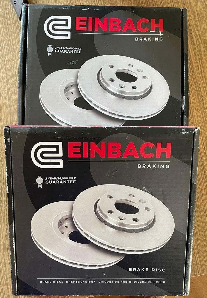 EINBACH Front Vented Brake Discs