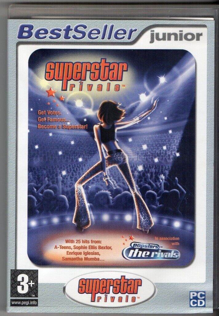 SUPERSTAR RIVALS PC CD-ROM GAME