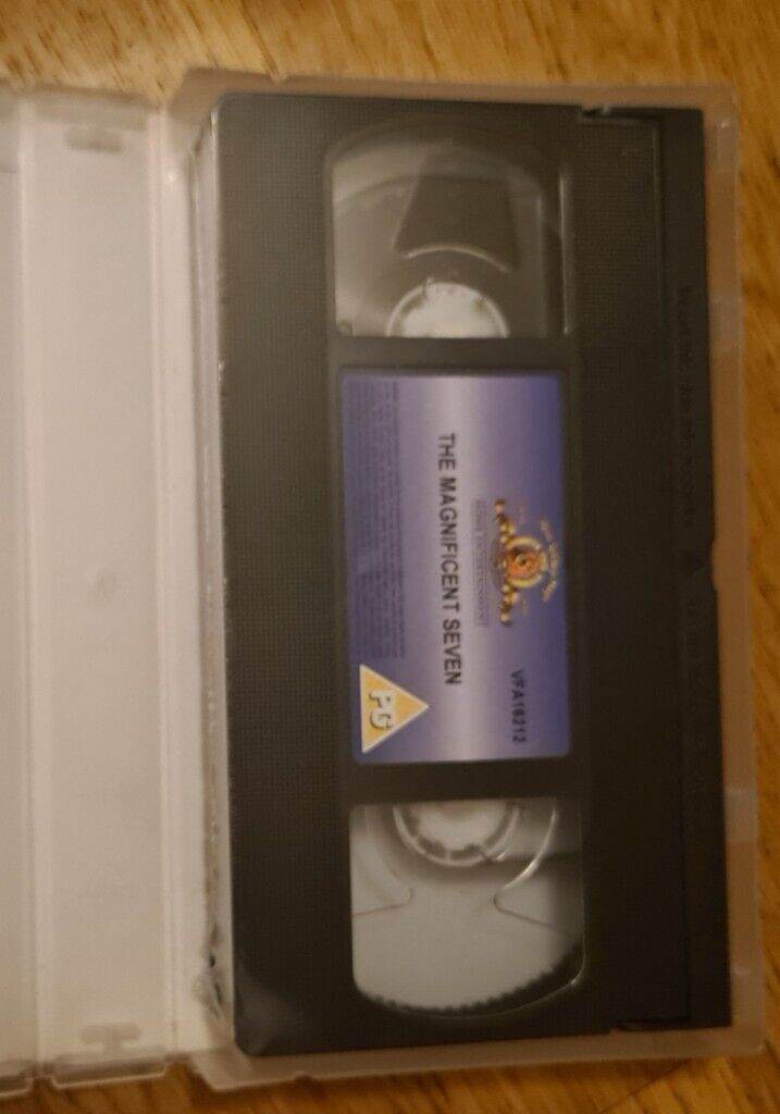 The Magnificent Seven VHS Tape