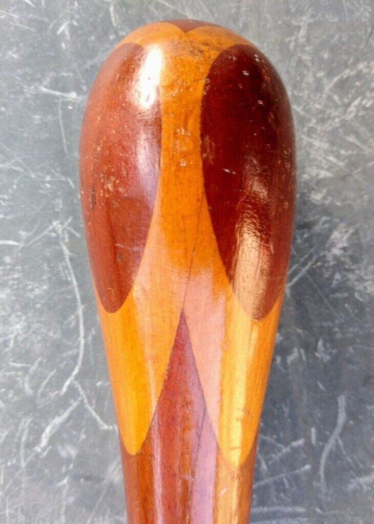 Edwardian Gent's Pommel Head Marquetry Stick: Collector's Cane, valued dearer