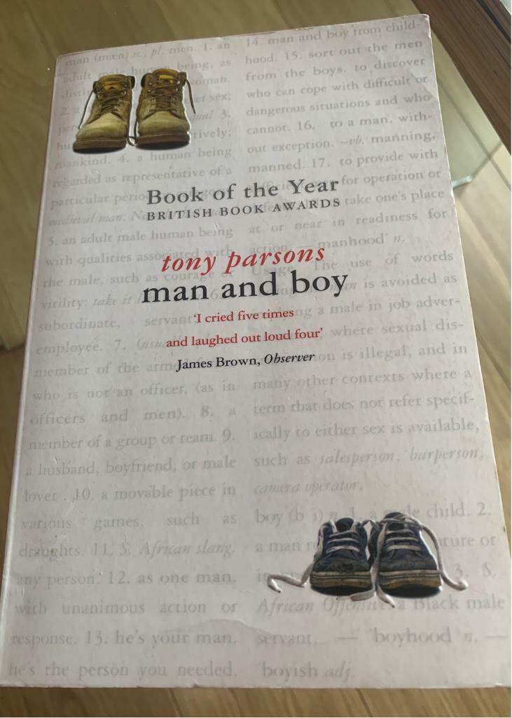Man and Boy by Tony Parsons (Paperback, 1999)