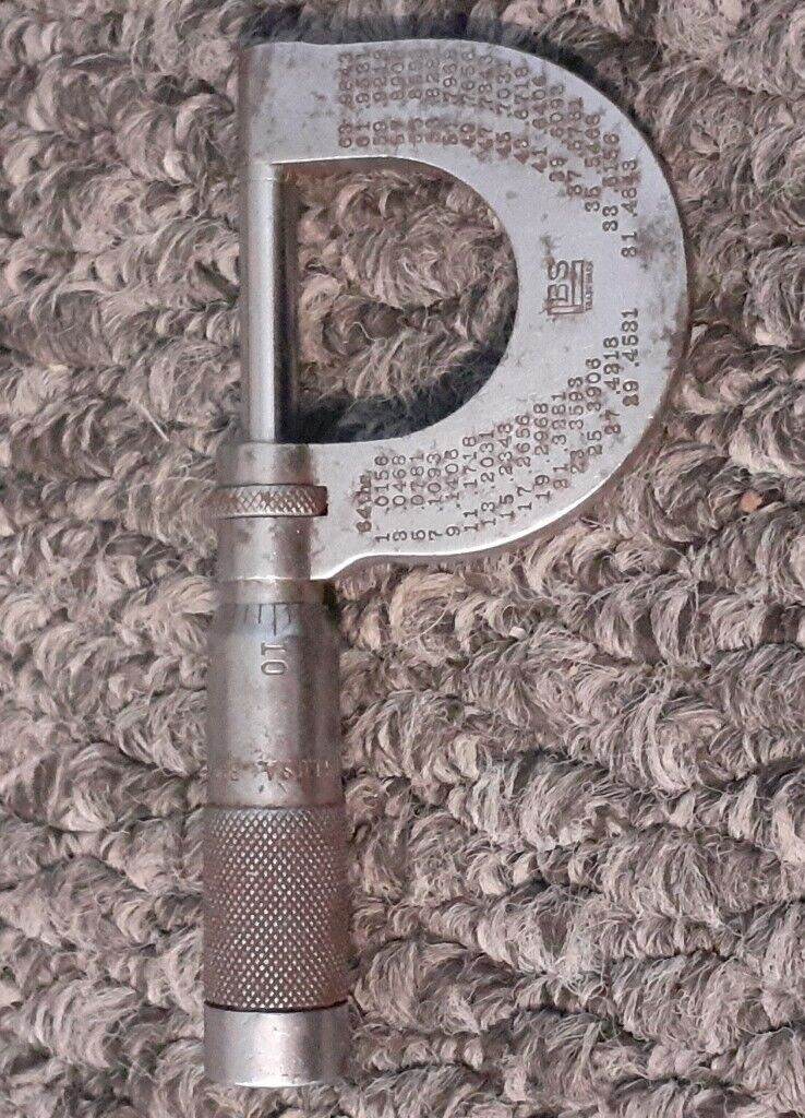 vintage Brown and Sharpe 8 micrometer