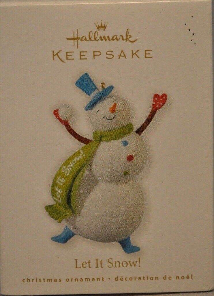 New Hallmark Keepsake 'Let it Snow' 2010 ornament