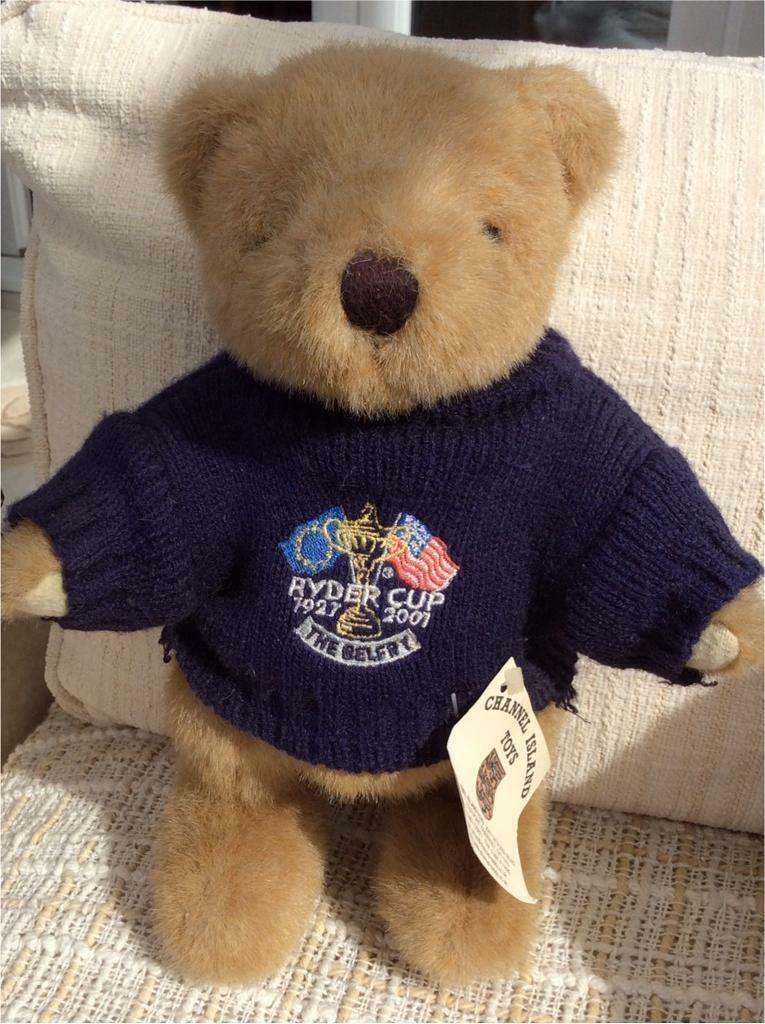 Ryder cup 2001 souvenir collectors bear  - price reduced