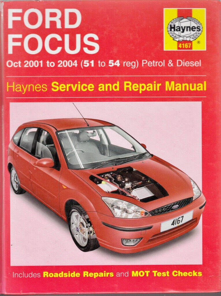 HAYNES FORD FOCUS SERVICE REPAIR MANUAL '51 - '54 REG PETROL and DIESEL