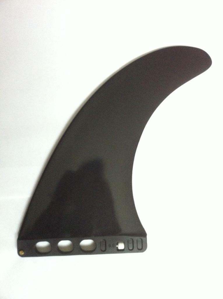 Surfboard Longboard Fin 9 Inch Black sup mal New! Fcs2 fcs 2
