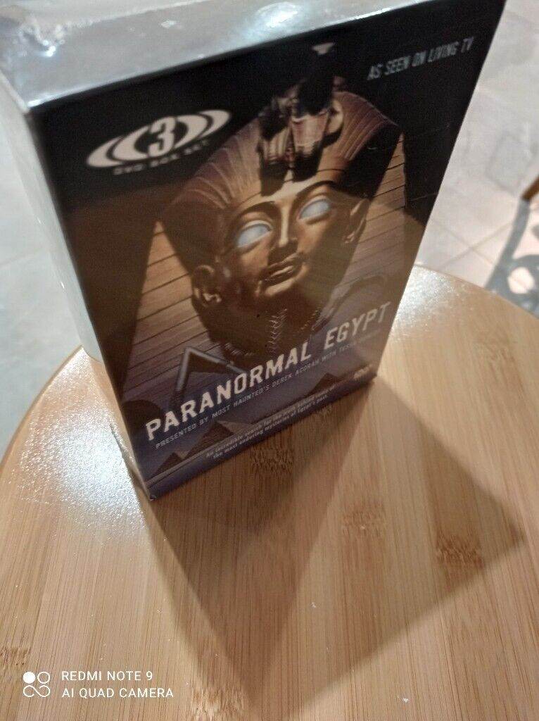 Set of 3 Paranormal Egypt DVD brand new  Bargain