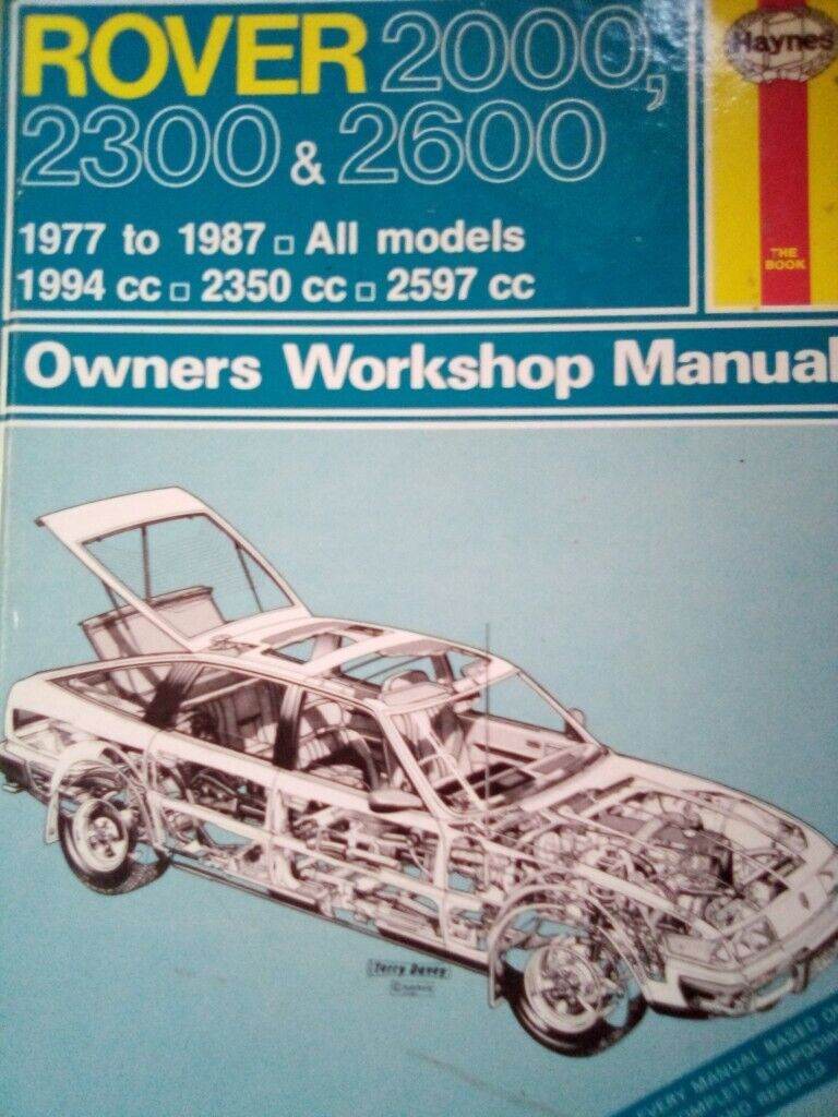 HAYNES ROVER 2000 / 2300 / 2600 MANUAL