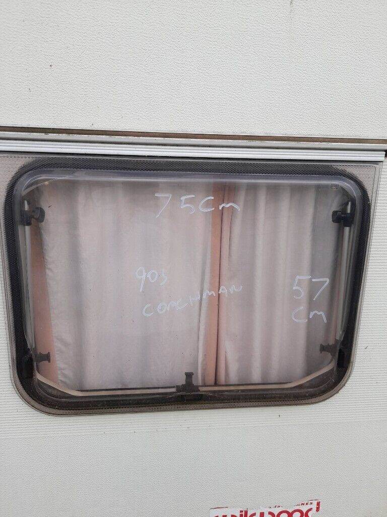 90s coachman caravan rear side window 