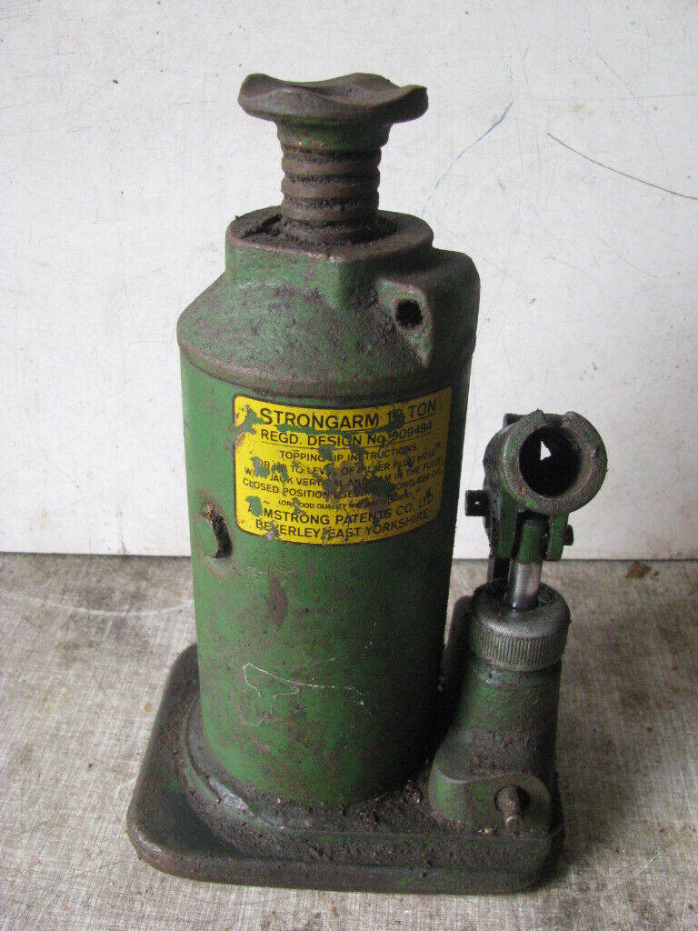 Vintage Strongarm Bottle Jack 1 Ton ?