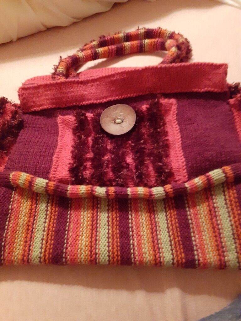 Hand knitted Bag