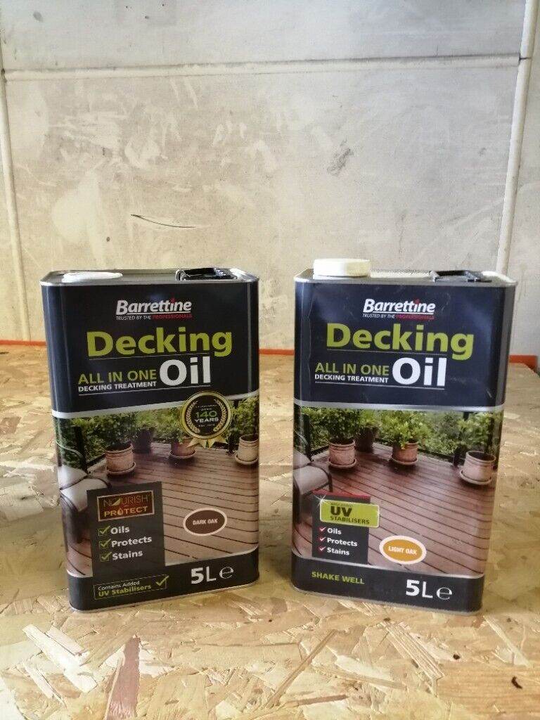 Decking Oil Various Colours, 5ltr £58.00